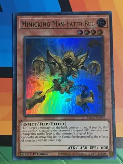 Mimicking Man-Eater Bug - MP22-EN204 - Ultra Rare - 1st Edition NM Yugioh - Image 1