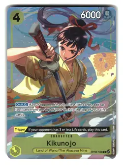 Kikunojo OP06-104 Best Selection Vol 2 One Piece Card - Image 1