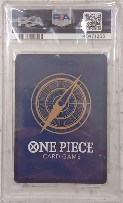 2025 ONE PIECE OP11 GUM-GUM FIRE-FIST PISTOL RED HAWK ALTERNATE ART PSA 10 - Image 2