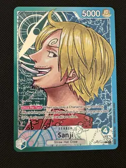 Sanji Leader Alt Art Op02-026 Paramount War One Piece - Image 1