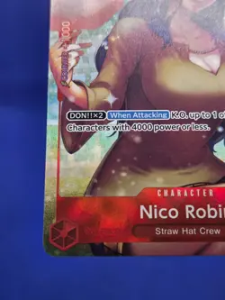 One Piece Starter Deck EX: Gear 5 Nico Robin ST21-021 Parallel Alternate Alt Art - Image 5