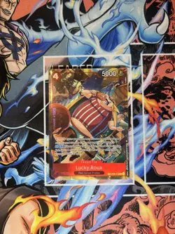 One Piece Lucky.Roux (TR) Treasure Rare OP09-015 A Fist of Divine Speed - Image 1