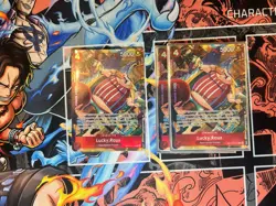 One Piece Lucky.Roux (TR) Treasure Rare OP09-015 A Fist of Divine Speed - Image 3