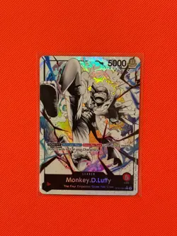 Monkey.D.Luffy (001) (Parallel) ST21-001 Starter Deck EX: Gear 5 Foil - Image 1