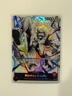 Monkey.D.Luffy (001) (Parallel) ST21-001 Starter Deck EX: Gear 5 Foil - Image 3
