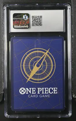 Monkey.D.Luffy OP06-013 Wings of the Captain English One Piece TCG Foil CGC 8.5 - Image 2