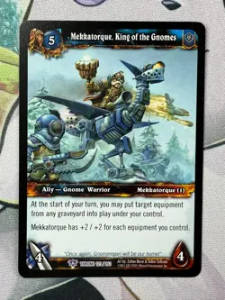 World of Warcraft TCG - Mekkatorque, King of the Gnomes 123 - Image 1