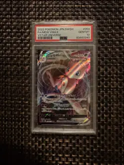 2022 POKEMON JPN SWORD & SHIELD VSTAR UNIVERSE #054 FULL ART/MEW VMAX PSA 10 - Image 1