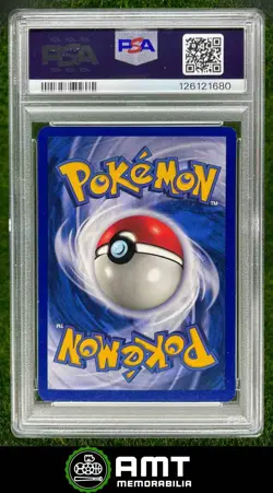 126121680 1999 Pokemon Fossil 1st Edition #12/62 Moltres PSA 7 Holo - Image 2