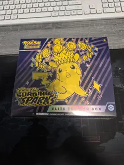 Pokemon TCG Surging Sparks ETB Elite Trainer Box - Brand New Factory Sealed - Image 1