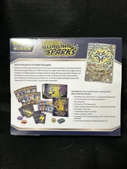 Pokemon TCG Surging Sparks ETB Elite Trainer Box - New & Factory Sealed - Image 4