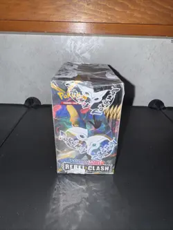Pokemon TCG Sword Shield Rebel Clash Booster Box Factory Sealed - Image 2