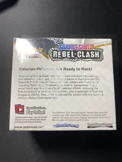 Sword and Shield Rebel Clash Booster Box Pokemon TCG Factory Sealed - Image 2