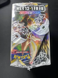 Sword and Shield Rebel Clash Booster Box Pokemon TCG Factory Sealed - Image 4