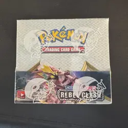 Pokemon TCG Sword & Shield Rebel Clash Factory Sealed Booster Box - Image 1
