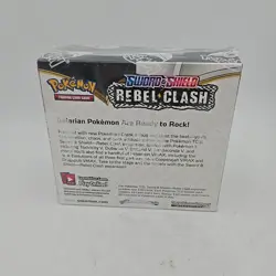 POKEMON TCG SWORD & SHIELD SWSH02: REBEL CLASH BOOSTER BOX : Factory Sealed - Image 5