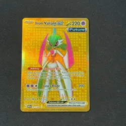 Iron Valiant Ex 261/182 Hyper Rare SV04: Paradox Rift NM/M Pokemon TCG - Image 1