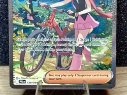 TRAINER - Dawn 129/094 SIR ~ Mint/NM Phantasmal Flames 2025 Full Art Pokemon TCG - Image 3
