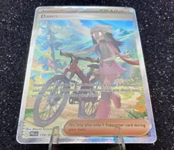 TRAINER - Dawn 129/094 SIR ~ Mint/NM Phantasmal Flames 2025 Full Art Pokemon TCG - Image 4