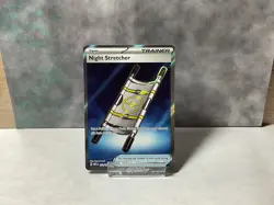 Night Stretcher 173/132 Ultra Rare Trainer Full Art - Pokemon Mega Evolution NM - Image 1