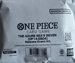 One Piece Card Game The Azure Sea's Seven Release Event Kit Op14 - Image 1