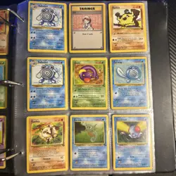 Vintage Pokemon Binder 216 Cards - Image 3