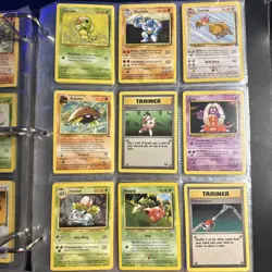 Vintage Pokemon Binder 216 Cards - Image 5