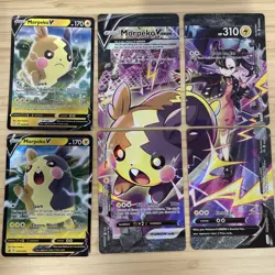 Pokemon Card Lot 6 Cards V-union SET W/ Morpeko V SWSH056 + 037/072 + SWSH289 - Image 1