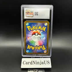 CGC GEM MINT 10 N's Zekrom AR 210/193 M2a MEGA Dream ex Pokemon Card Japanese - Image 2