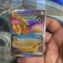 Tapu Koko ex - 247/182 - Pokemon Paradox Rift Special Illustration Rare Card NM - Image 3