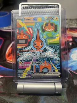 Rotom Ex 126/094 Secret Illustration Rare Phantasmal Flames Pokemon TCG Card - Image 1