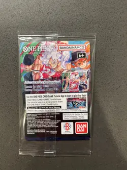 One Piece Monkey D. Luffy US Voyage College Basketball Promo Card - Image 2