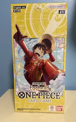 Bandai Namco One Piece Card Game Egghead Starter Deck English ST-29 Case Sealed - Image 1