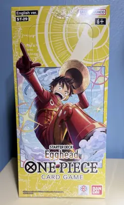 Bandai Namco One Piece Card Game Egghead Starter Deck English ST-29 Case Sealed - Image 2