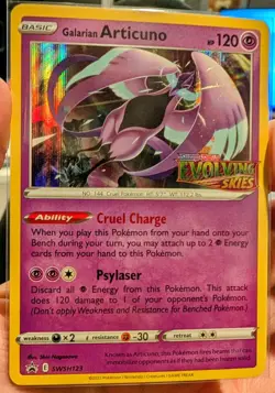 Galarian Articuno - (Prerelease) SWSH123 SWSH: Sword & Shield Promo Cards Holo - Image 1