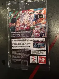 One Piece Monkey D. Luffy College Basketball US Voyage Promo Card - SHIPS TODAY! - Image 2