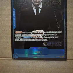 SANJI P-050, 2024 ONE PIECE CARD GAME, LIVE ACTION PREMIUM COLLECTION FOIL - Image 3