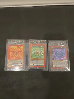 MetaZoo TCG Dim Mak Blind Box Holo Promo Card Set of 3 Sealed Hodag Mothman Pias - Image 1