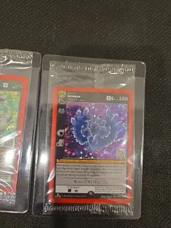 MetaZoo TCG Dim Mak Blind Box Holo Promo Card Set of 3 Sealed Hodag Mothman Pias - Image 2