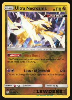 Ultra Necrozma - 164/236 - Reverse Holo Holo Rare - Cosmic Eclipse Pokemon Card - Image 1