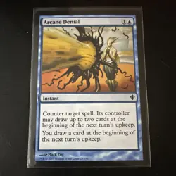MTG Arcane Denial Commander 2013 28/356 Regular Common - Image 1