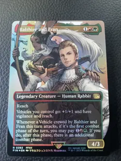 Balthier and Fran (Borderless) (0393) Final Fantasy Foil - Image 1
