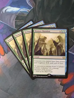 Biomass Mutation x 4 | 7% Off 2+ | Duskmourn | NM | MTG - Image 1