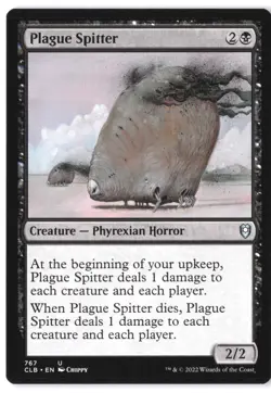 Plague Spitter 767 CLB MTG NM - Image 1