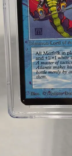 MTG Alpha Lord of Atlantis LEA graded CGC 7.5 - Image 5