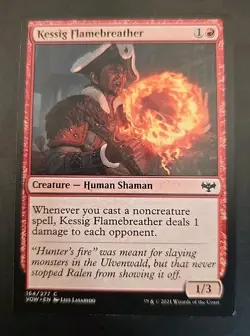 Kessig Flamebreather Innistrad: Crimson Vow MTG Regular Near Mint - Image 1