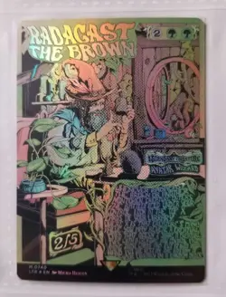 MTG Lord of the Rings Poster Foil Brown Radagast 164215 - Image 1