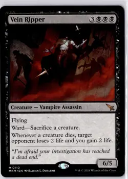 Vein Ripper Murders at Karlov Manor Regular NM M 0110 - Image 1