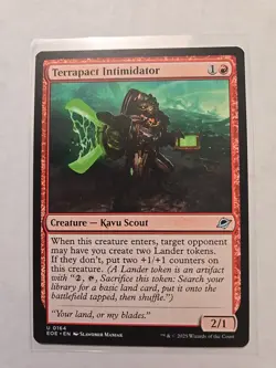 Terrapact Intimidator - Edge of Eternities - NM - Uncommon - Creature - Image 1