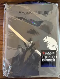 Magic the Gathering Final Fantasy - Ultra Pro Zippered PRO Binder - Sephiroth - Image 1